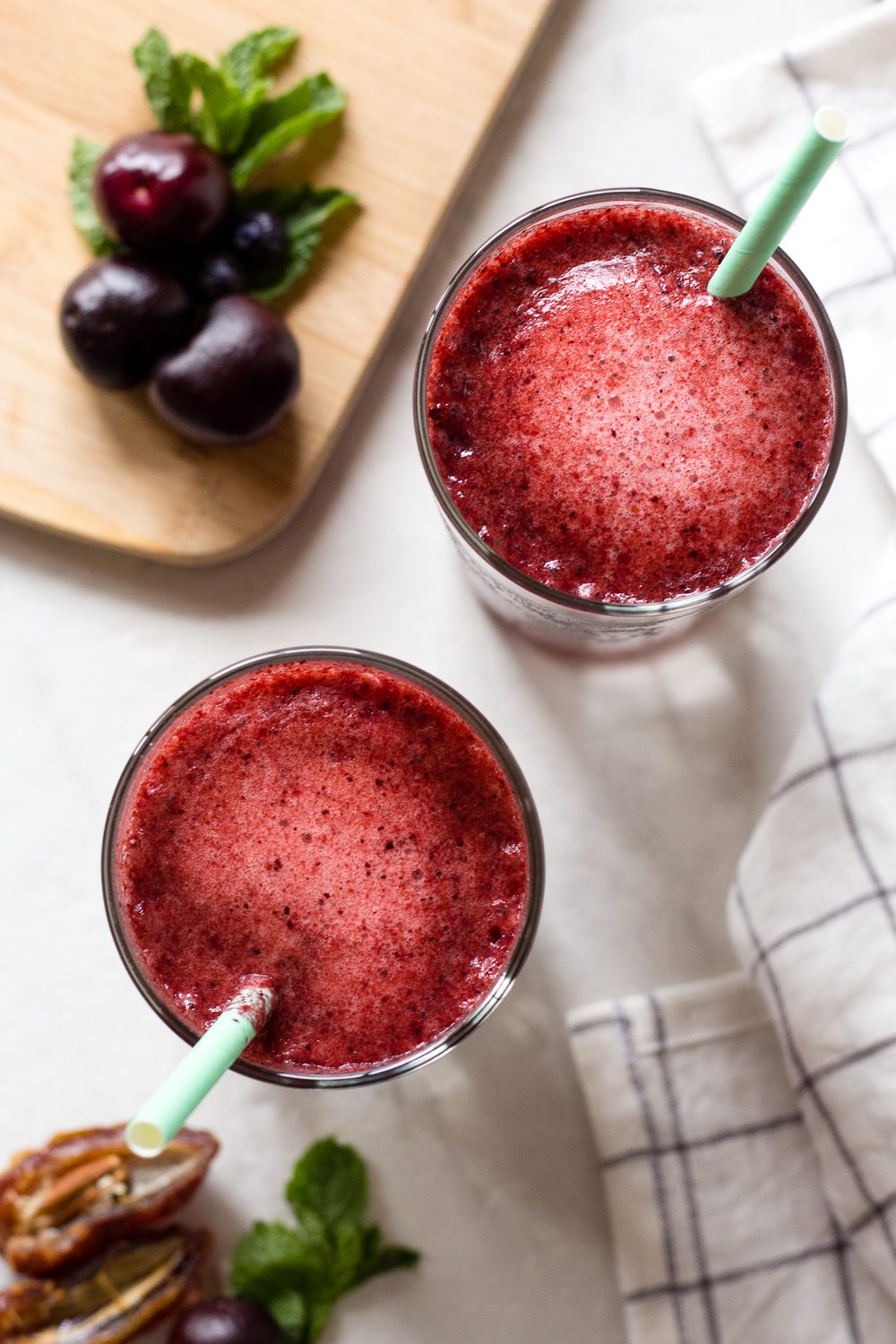 Cherry Berry Spritzers by Flora & Vino