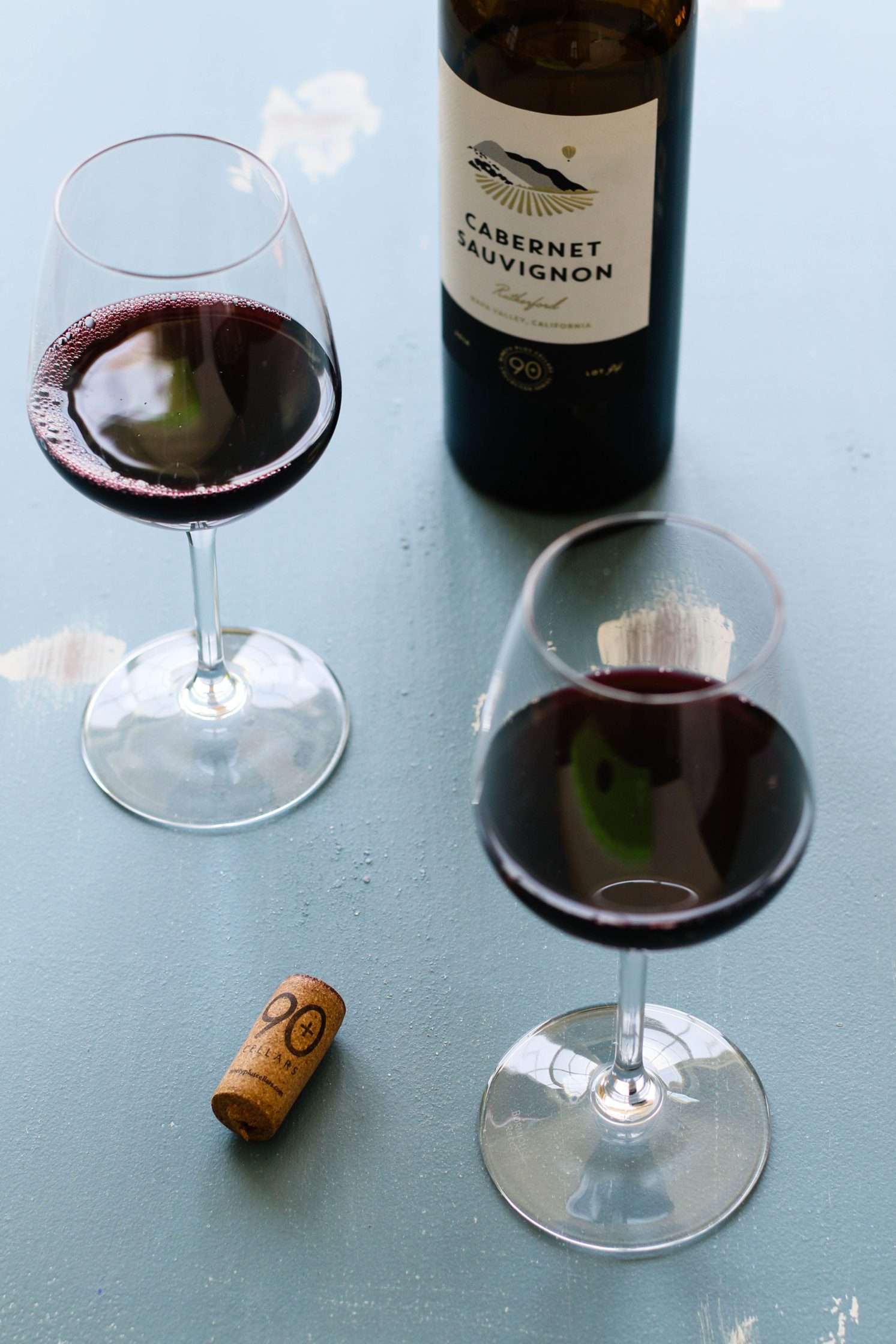90+ Cellars Cabernet Sauvignon by Flora & Vino