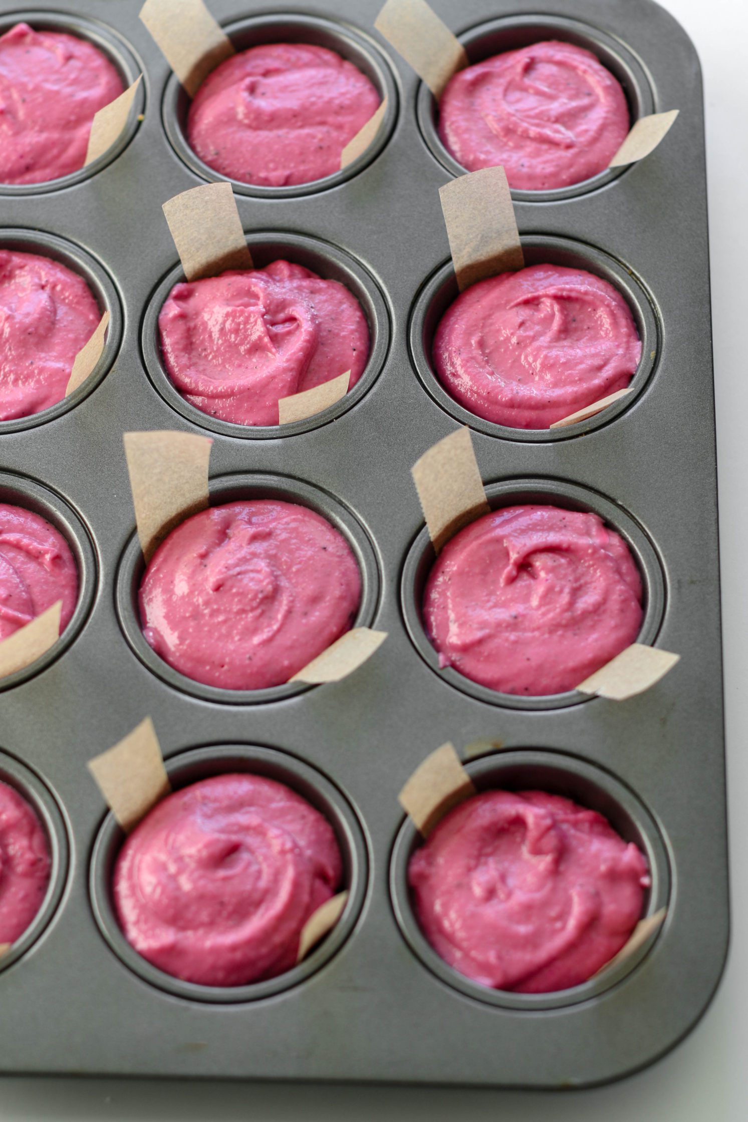 Pink Peanut Butter Cheesecake Cups by Flora & Vino