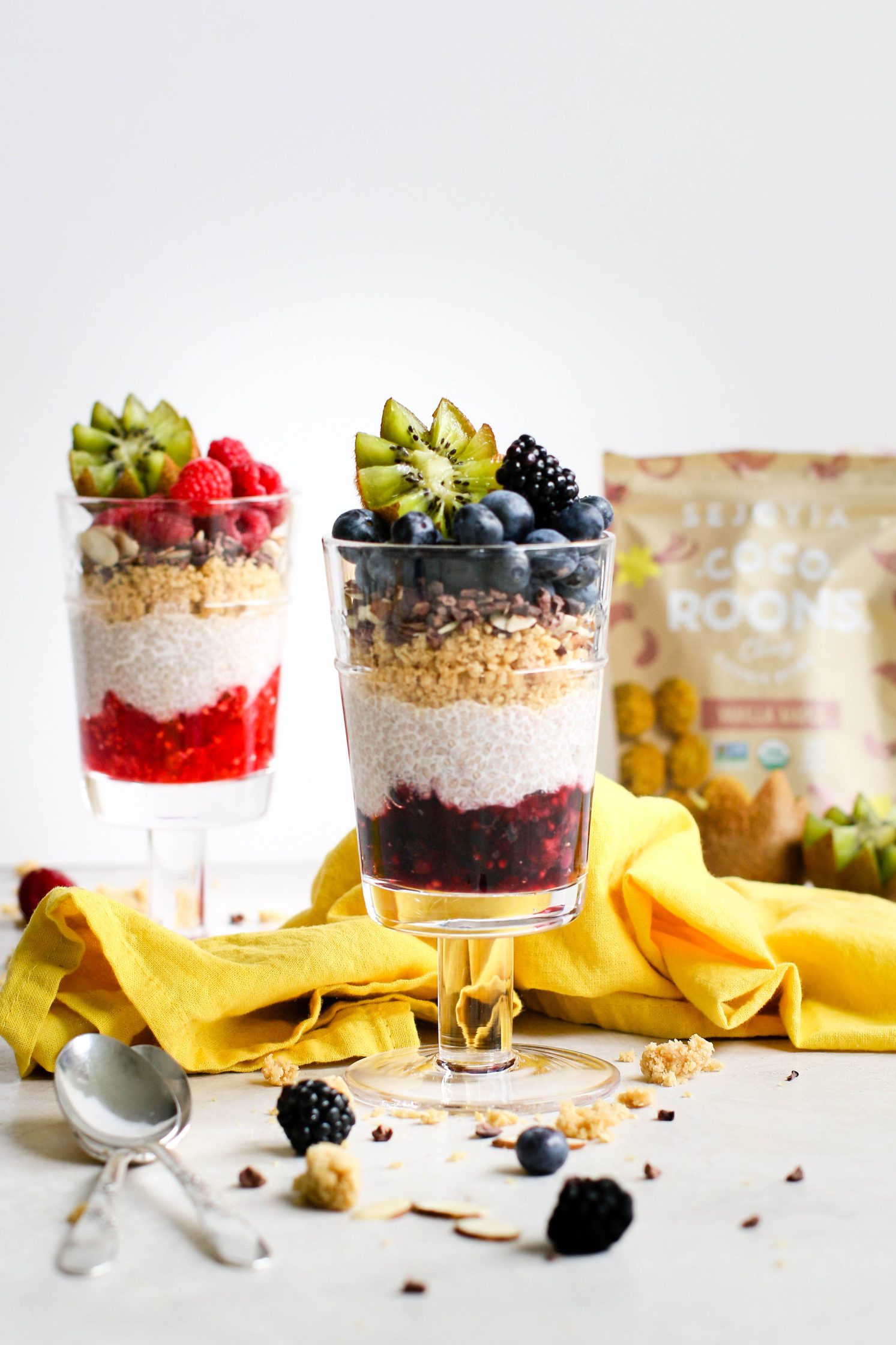 Berry Chia Pudding Parfaits