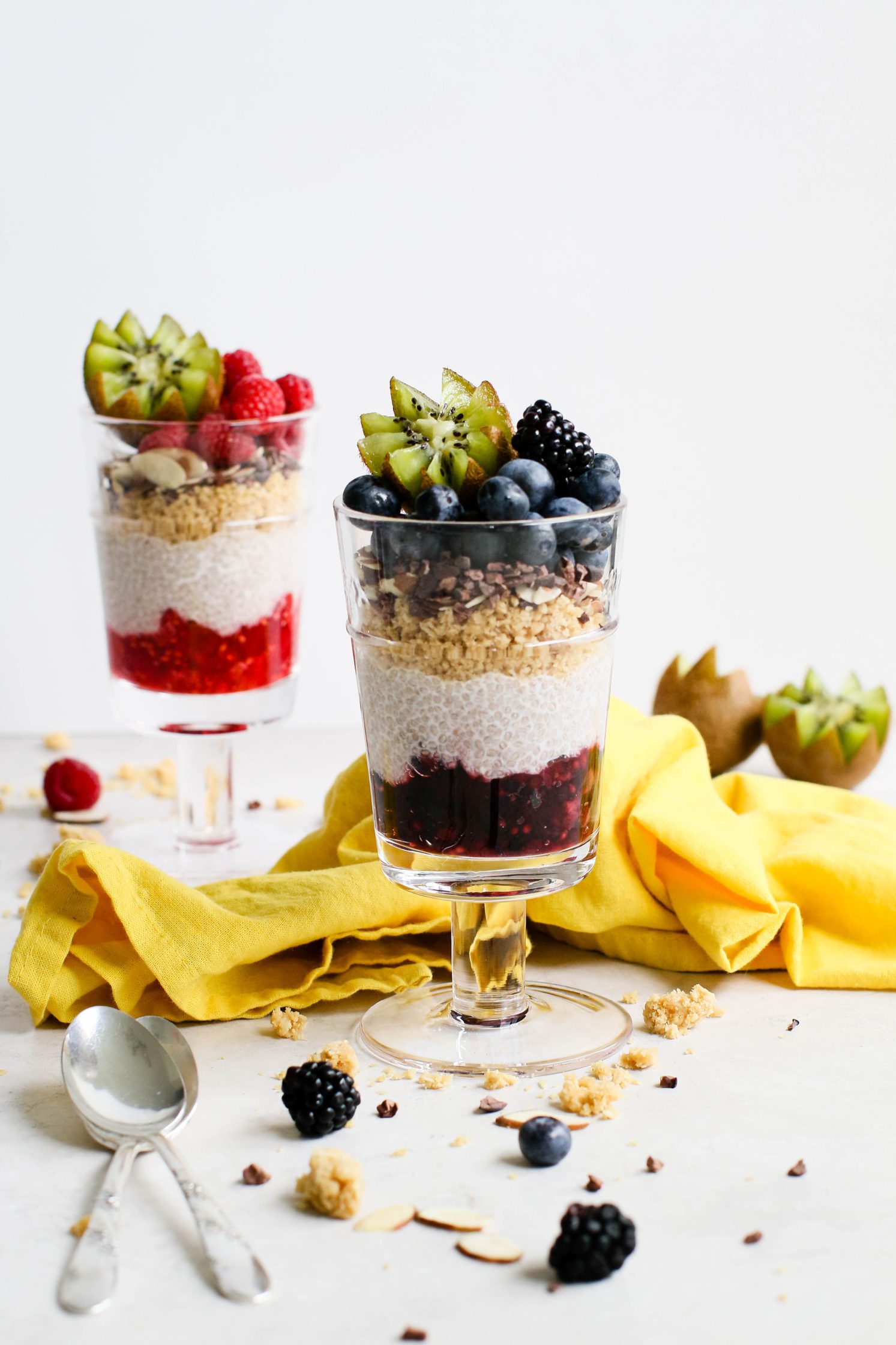 Berry Chia Pudding Parfaits