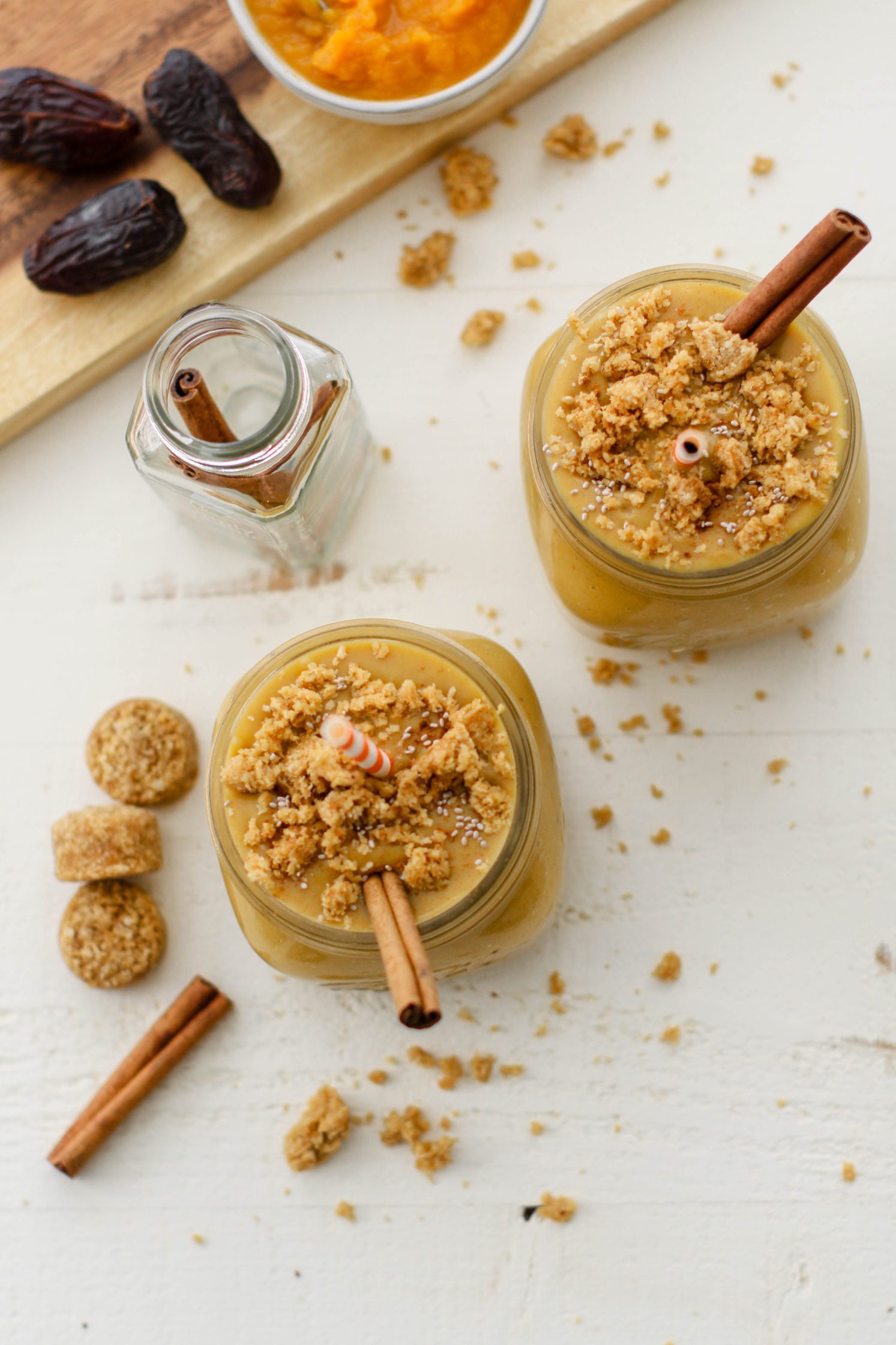 Cinnamon Butternut Protein Shake (Banana-Free)