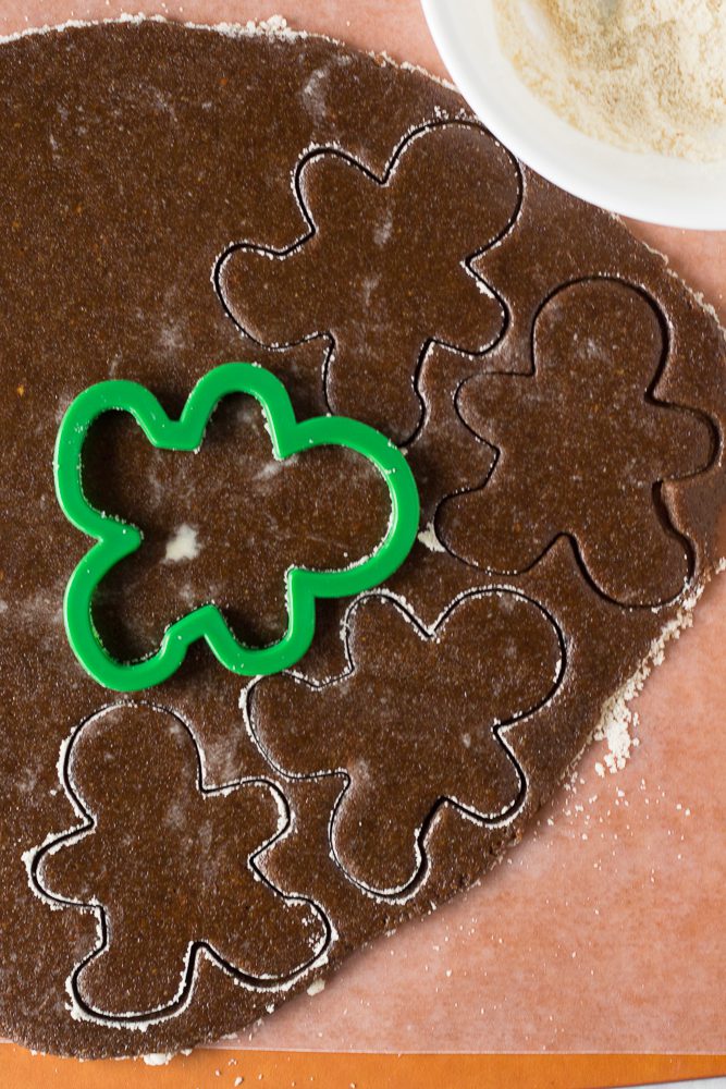 gingerbread cookie dough with cookie by Flora & Vino 