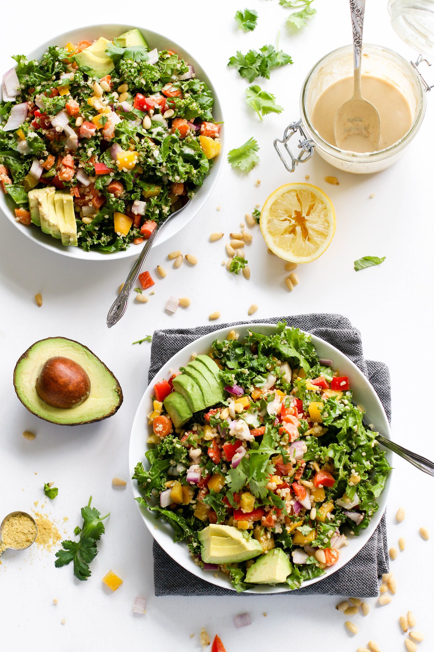 My Go-To Kale Salad by Flora & Vino