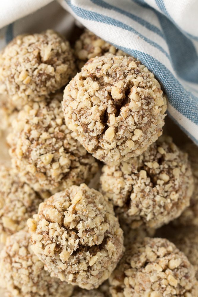 Baked Banana Bread Balls by Flora & Vino 