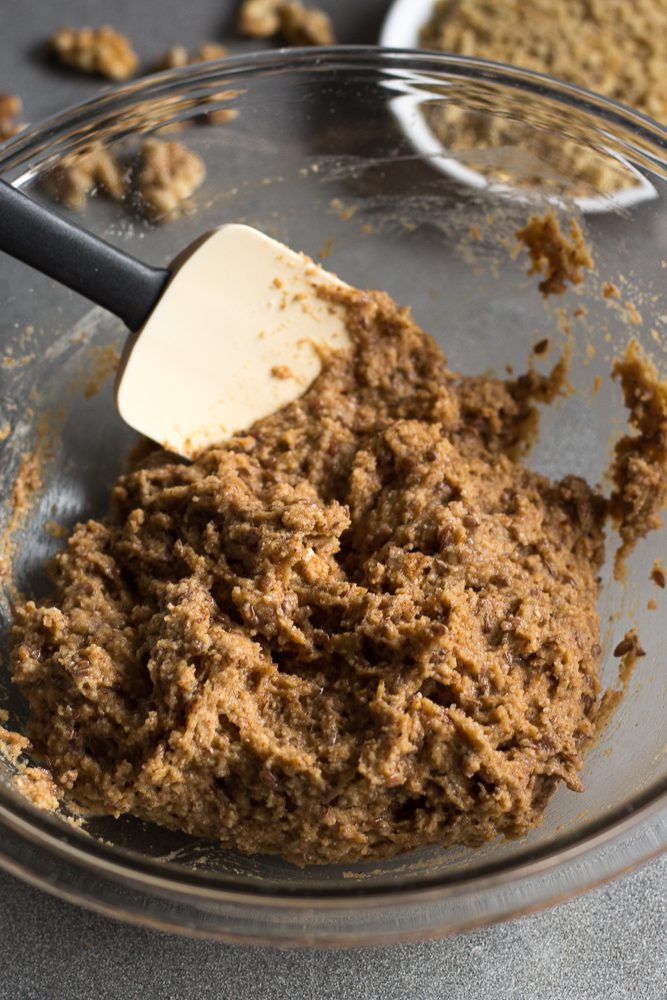 Baked Banana Bread Ball batter 
