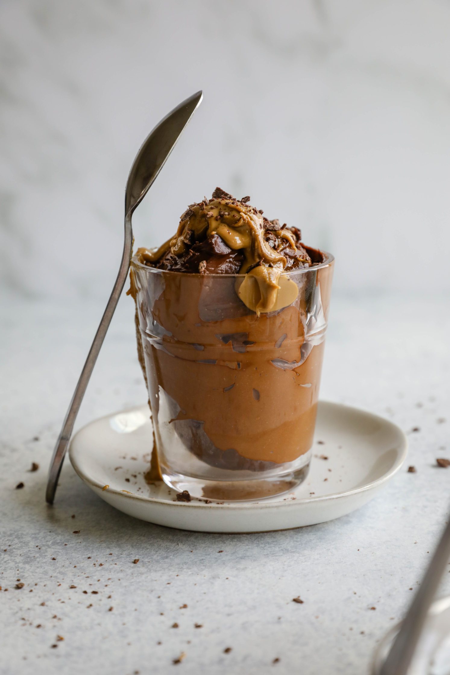Chocolate Avocado SunButter Pudding by Flora & Vino