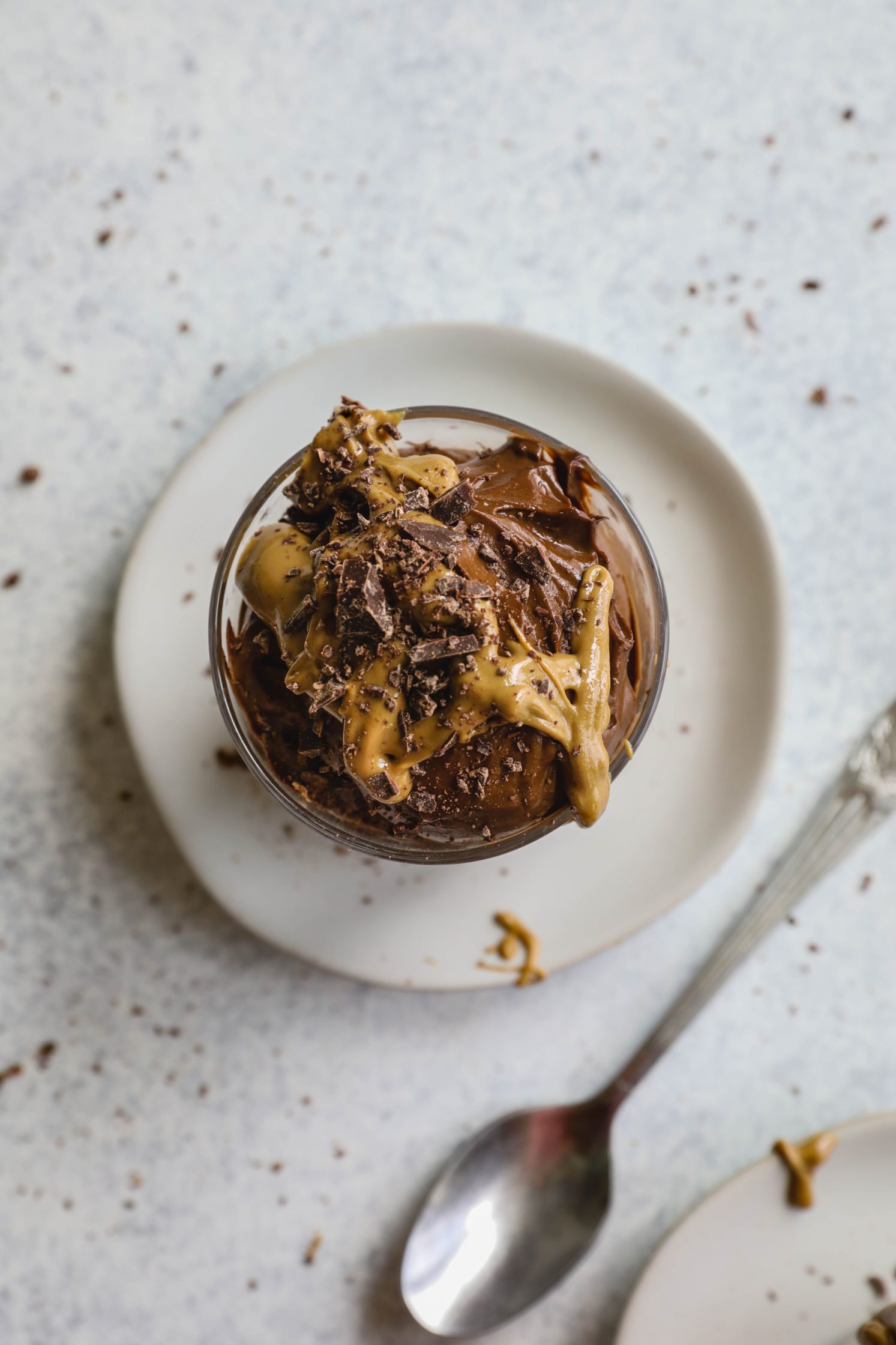 Chocolate Avocado SunButter Pudding by Flora & Vino