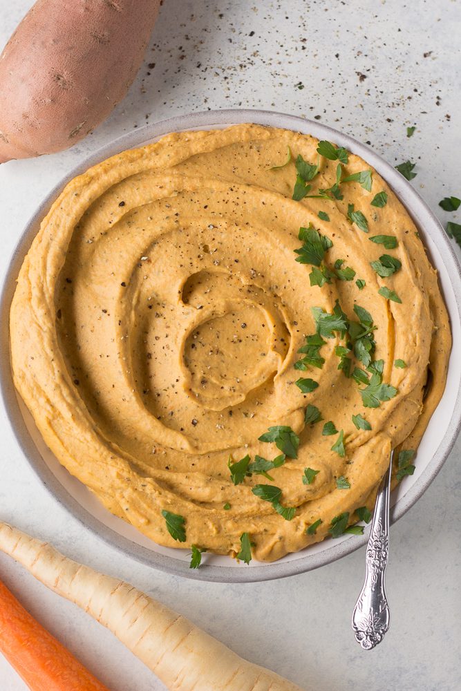 Root Vegetable Mash by Flora & Vino