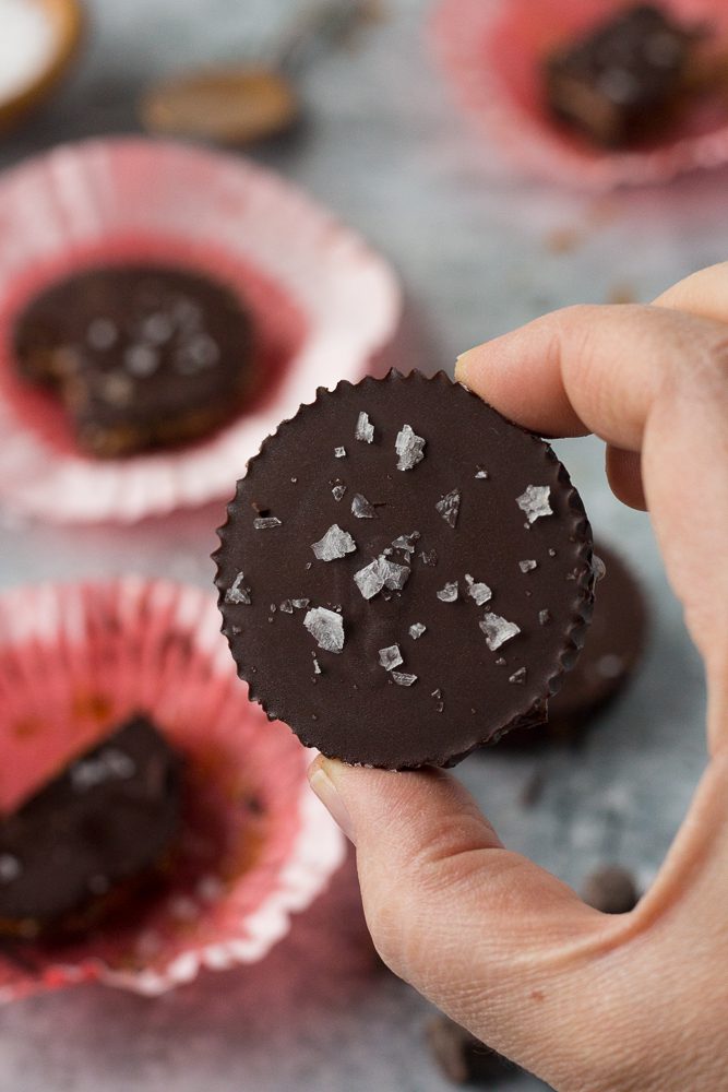 Easy Almond Butter Cups by Flora & Vino
